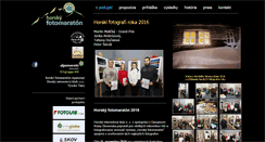 Desktop Screenshot of fotomaraton.hory.sk