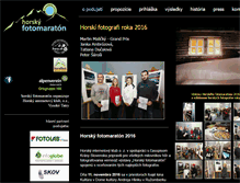 Tablet Screenshot of fotomaraton.hory.sk