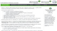 Desktop Screenshot of alpenverein.hory.sk